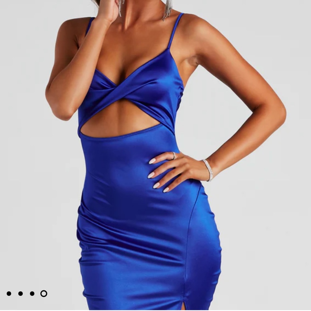 Windsor Blue MIDI Dress